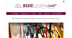 Desktop Screenshot of bikeliner.com